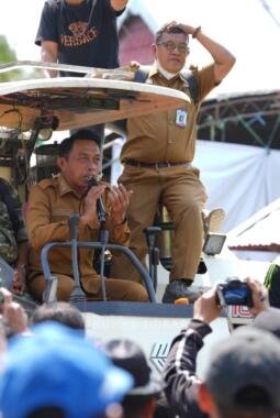 Sidrap Jaga Ketahanan Pangan, Panen Padangloang Alau Tembus 11,6 Ton Gabah per Hektare